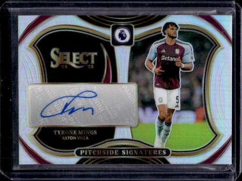 Tyrone mings auto 2024 panini - mings,