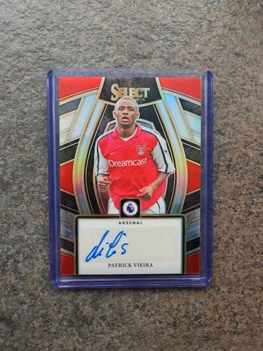 Patrick vieira auto - patrick, panini