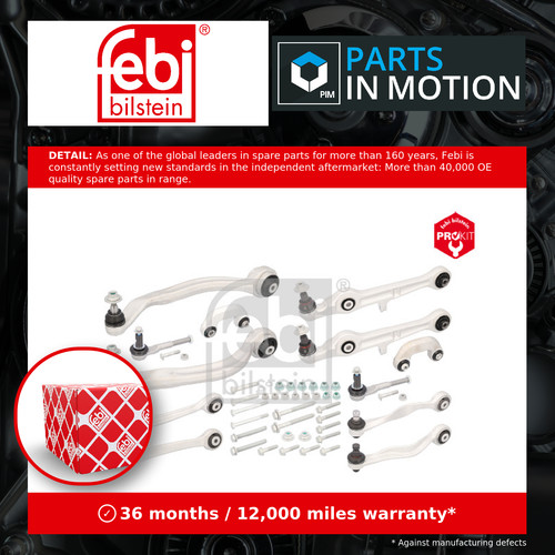 Suspension arm kit - arm, left